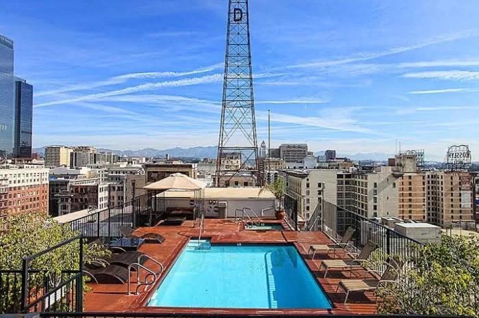 Modern Elite Open Style Loft With Rooftop Pool & Jacuzzi Los Angeles Kültér fotó